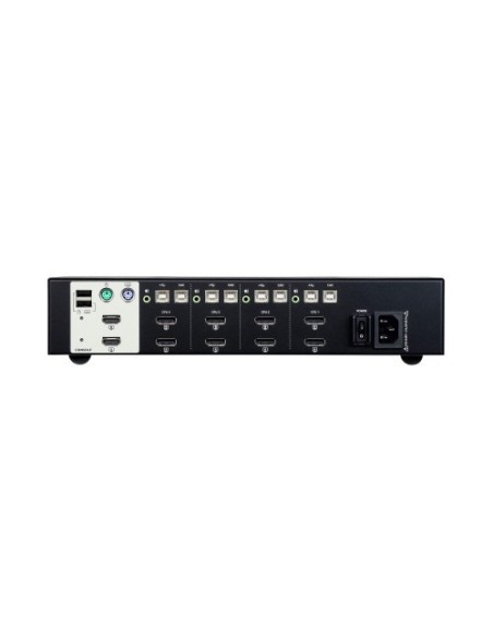 ATEN 975457 CS1144DP-AT-G ATEN Switch KVM seguro DisplayPort dual display USB de 4 puertos (compatible con PSS PP v3.0)