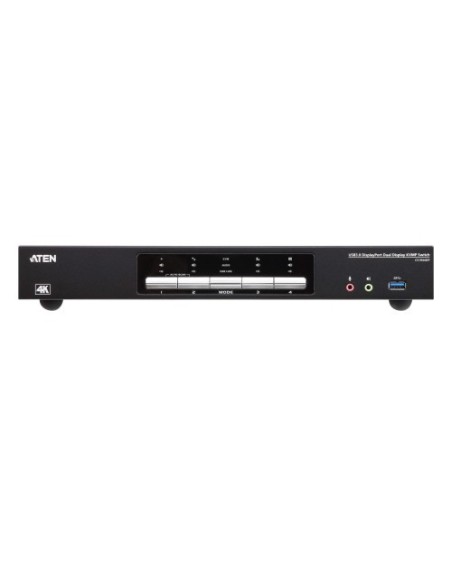 ATEN 975406 CS1944DP-AT-G ATEN Switch KVMP™ DisplayPort 4K dual display USB 3.0 de 4 puertos