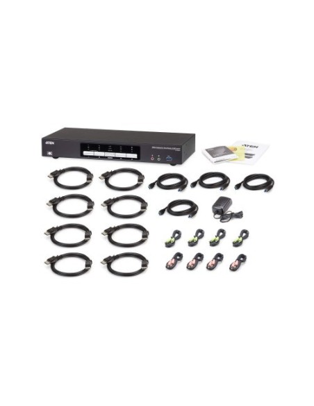 ATEN 975406 CS1944DP-AT-G ATEN Switch KVMP™ DisplayPort 4K dual display USB 3.0 de 4 puertos