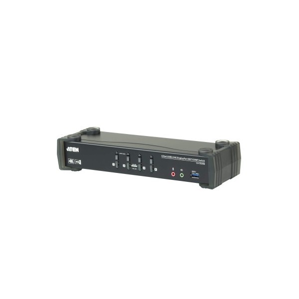 ATEN 975369 CS1924M-AT-G ATEN Switch KVMP™ DisplayPort 4K MST USB 3.0 de 4 puertos (cables incluidos)