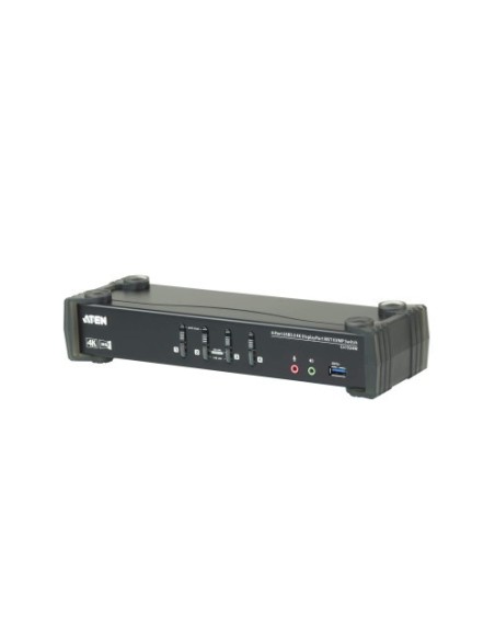 ATEN 975369 CS1924M-AT-G ATEN Switch KVMP™ DisplayPort 4K MST USB 3.0 de 4 puertos (cables incluidos)