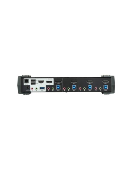 ATEN 975369 CS1924M-AT-G ATEN Switch KVMP™ DisplayPort 4K MST USB 3.0 de 4 puertos (cables incluidos)