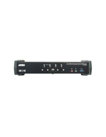 ATEN 975369 CS1924M-AT-G ATEN Switch KVMP™ DisplayPort 4K MST USB 3.0 de 4 puertos (cables incluidos)