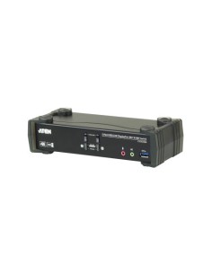 ATEN 975351 CS1922M-AT-G ATEN Switch KVMP™ DisplayPort 4K MST USB 3.0 de 2 puertos (cables incluidos)