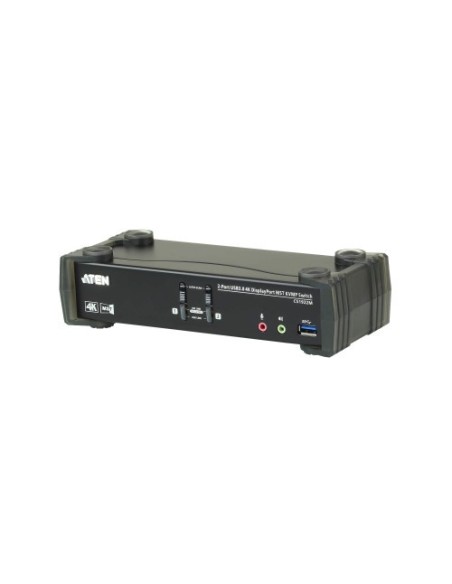 ATEN 975351 CS1922M-AT-G ATEN Switch KVMP™ DisplayPort 4K MST USB 3.0 de 2 puertos (cables incluidos)