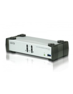 ATEN 975318 CS1912-AT-G Aten CS1912 interruptor KVM Negro, Gris