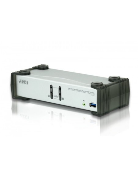 ATEN 975318 CS1912-AT-G Aten CS1912 interruptor KVM Negro, Gris