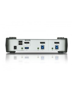 ATEN 975318 CS1912-AT-G Aten CS1912 interruptor KVM Negro, Gris 2