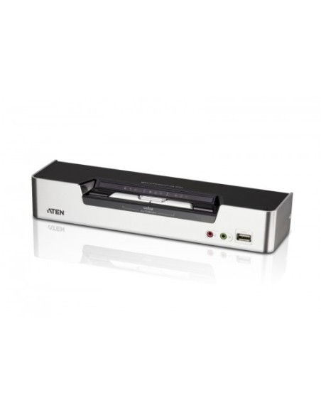 ATEN 975262 CS1642A-AT-G Aten CS1642A interruptor KVM Montaje en rack Negro, Plata