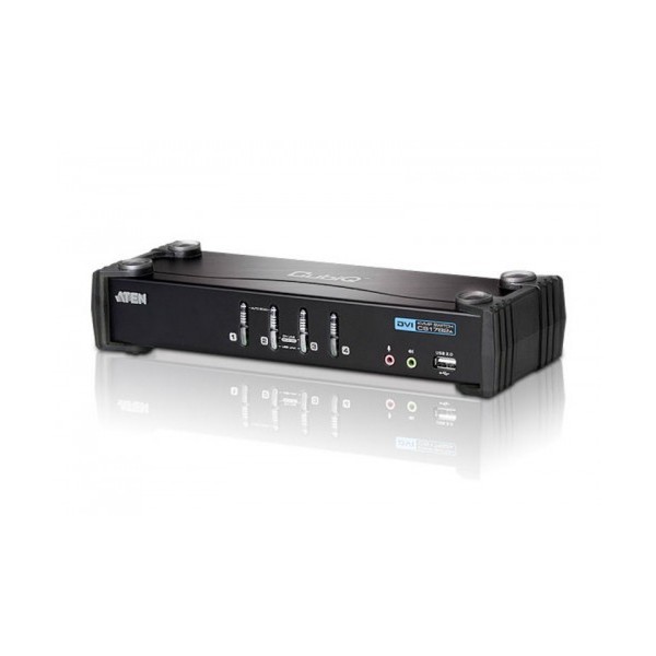 ATEN 975238 CS1764A-AT-G Aten CS1764A interruptor KVM Negro