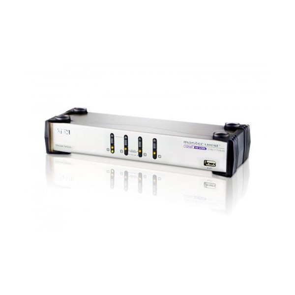 ATEN 975191 CS1744C-AT Aten CS1744 interruptor KVM Blanco