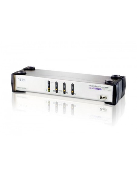 ATEN 975191 CS1744C-AT Aten CS1744 interruptor KVM Blanco