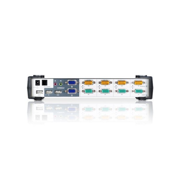 ATEN 975191 CS1744C-AT Aten CS1744 interruptor KVM Blanco