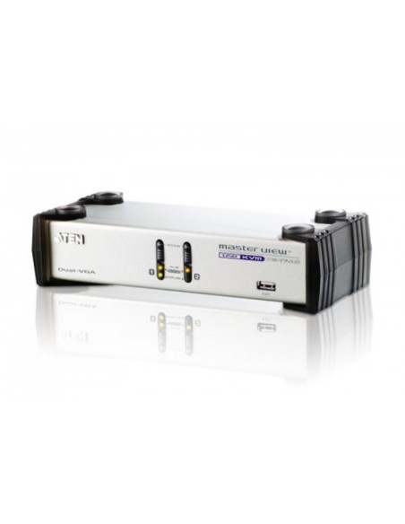 ATEN 975182 CS1742C-AT Aten CS1742 interruptor KVM Blanco