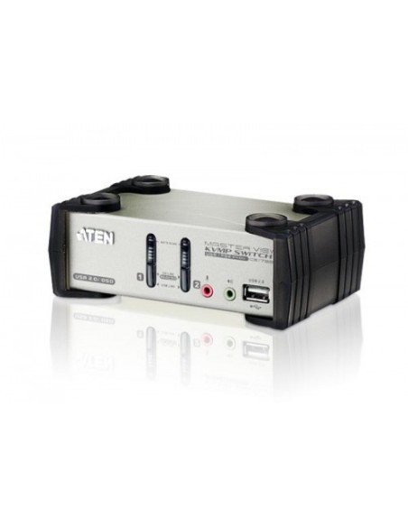 ATEN 975166 CS1732B-AT-G Aten CS1732B interruptor KVM Gris