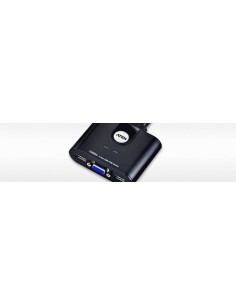ATEN 975078 CS22U-AT ATEN SWITCH KVM FORMATO CABLE VGA USB DE 2 PUERTOS CON SELECTOR REMOTO DE PUERTO (CS22U-AT) 2