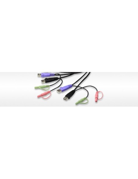 ATEN 975060 CS692-AT ATEN SWITCH KVM FORMATO CABLE HDMI/AUDIO USB DE 2 PUERTOS CON SELECTOR REMOTO DE PUERTO (CS692-AT)