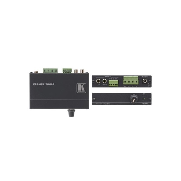 KRAMER 963421 90-70154090 Kramer Electronics 900N amplificador de audio 2.0 canales Negro