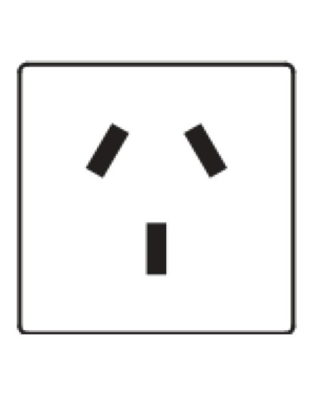 KRAMER 962091 80-001599 Kramer Electronics TS-1AU toma de corriente