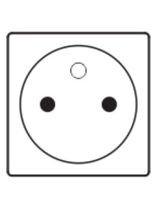 KRAMER 962074 80-001399 Kramer Electronics TS-1FR toma de corriente