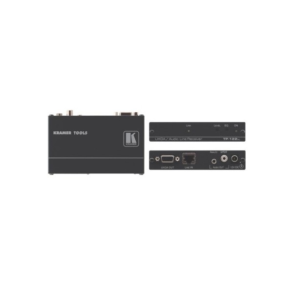 KRAMER 960491 50-80177390 Kramer Electronics TP-122XL extensor audio/video Transmisor de señales AV Negro