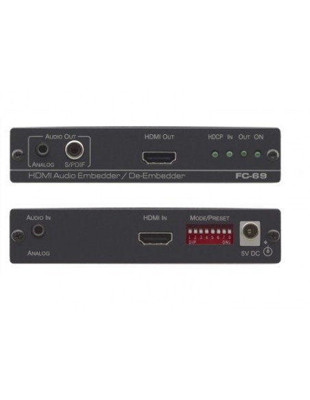 KRAMER 960183 41-90043490 Kramer Electronics FC-69 convertidor de señal de vídeo