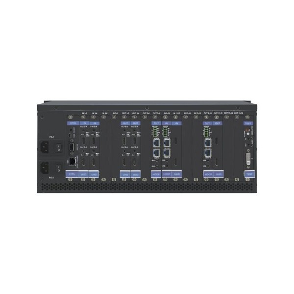 KRAMER 959748 28-70001430 KRAMER 2x2 to 16x16 Modular 4K60 4:2:0 Multi?Format Managed Digital Matrix Switcher (VS-1616DN-EM)