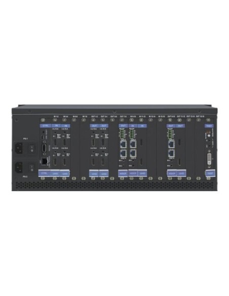 KRAMER 959748 28-70001430 KRAMER 2x2 to 16x16 Modular 4K60 4:2:0 Multi?Format Managed Digital Matrix Switcher (VS-1616DN-EM)