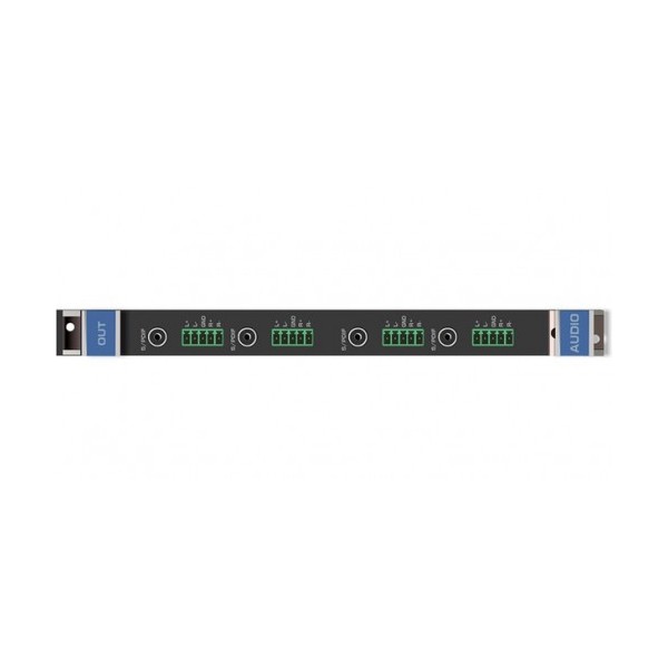 KRAMER 959289 20-70010098 KRAMER 4?Channel 4K60 4:2:0 HDMI over Extended Reach HDBaseT Input Card with Selectable Embedded or De