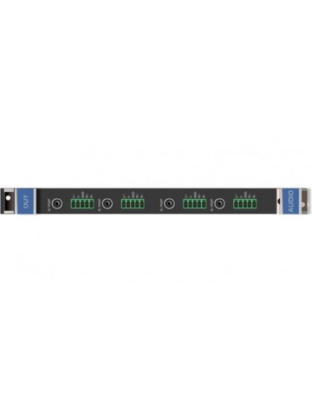 KRAMER 959289 20-70010098 KRAMER 4?Channel 4K60 4:2:0 HDMI over Extended Reach HDBaseT Input Card with Selectable Embedded or De