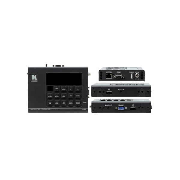 KRAMER 949996 60-860090 Kramer Electronics 860 extensor audio/video Negro