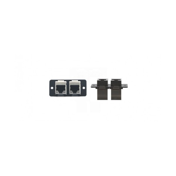 KRAMER 940975 85-3002099 Kramer Electronics W4545(B) placa de pared y cubierta de interruptor Negro