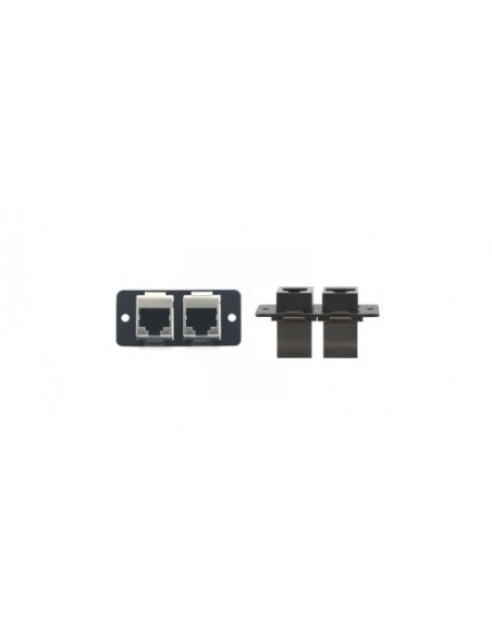 KRAMER 940975 85-3002099 Kramer Electronics W4545(B) placa de pared y cubierta de interruptor Negro
