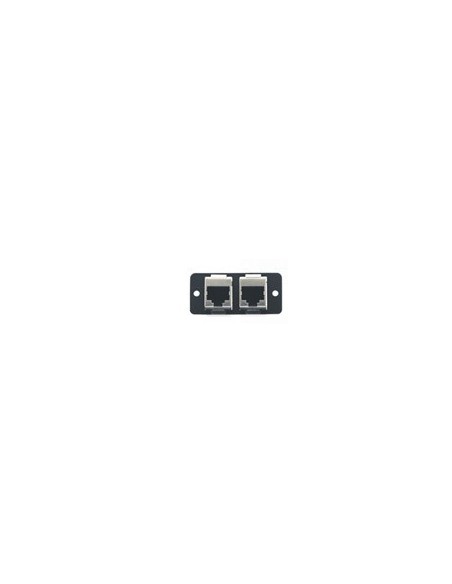 KRAMER 940967 85-0002099 Kramer Electronics Wall Plate Insert - 2 x RJ-45 caja de tomacorriente