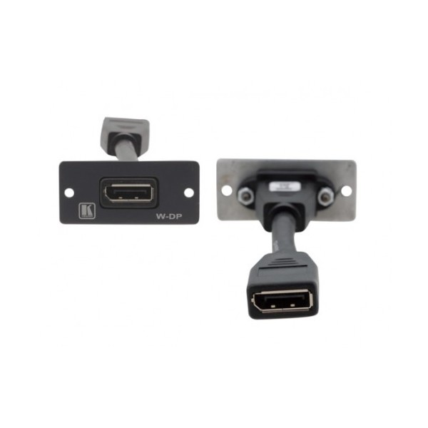 KRAMER 940895 85-0038099 Kramer Electronics W-DP caja de tomacorriente Negro