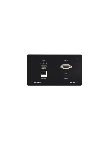 KRAMER 940852 20-80332590 Kramer Electronics WP-20/EU(B)-80 caja de tomacorriente Negro