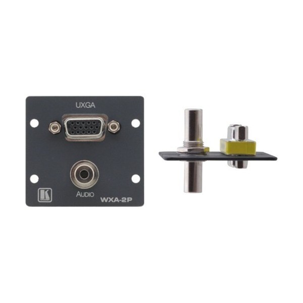KRAMER 940781 85-70580099 KRAMER ADAPTADOR FORMATO WALL PLATE DE VGA (FD-15) Y AUDIO MINI JACK 3,5MM EN AMBOS EXTREMOS PARA FRAM