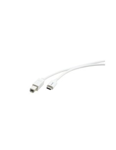KRAMER 940123 96-02357106 Kramer Electronics C-USB/CB-6 cable USB 1,8 m USB 2.0 USB C USB B Blanco