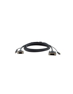 KRAMER 940078 94-0606025 Kramer Electronics 7.6m, DVI-I/3.5mm - VGA/3.5mm 7,6 m DVI-I/3.5mm VGA/3,5mm Negro