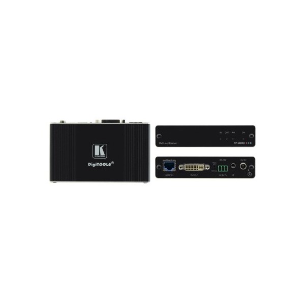 KRAMER 940035 50-8048801090 Kramer Electronics TP-580RD extensor audio/video Receptor AV Negro