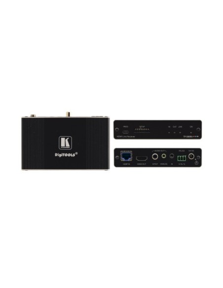 KRAMER 940027 50-8048601090 Kramer Electronics TP-580RA extensor audio/video Receptor AV Negro