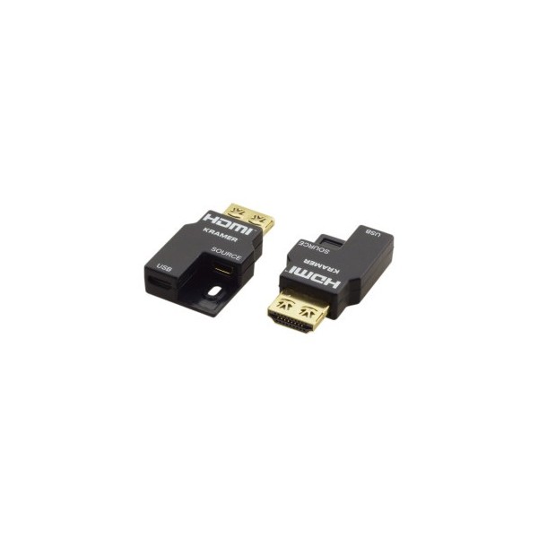 KRAMER 939940 97-0403001 Kramer Electronics AD-AOCH/XL/TR adaptador de cable HDMI A Negro