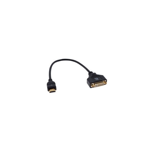 KRAMER 939923 99-9497110 Kramer Electronics ADC-DF/HM 0,3 m DVI-I HDMI Negro