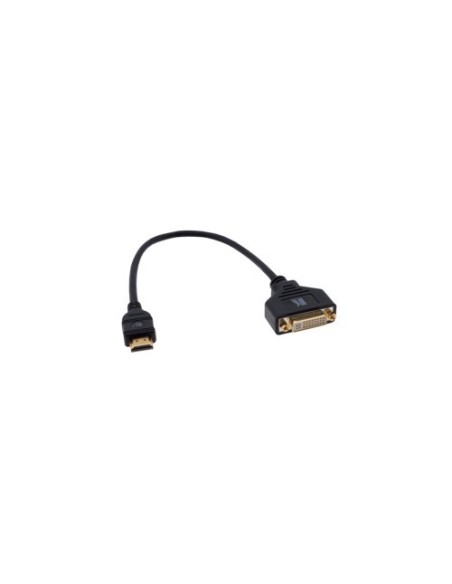 KRAMER 939923 99-9497110 Kramer Electronics ADC-DF/HM 0,3 m DVI-I HDMI Negro