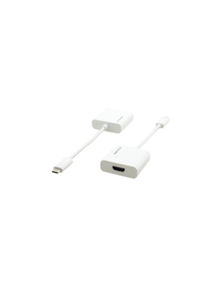 KRAMER 939835 99-97210001 Kramer Electronics ADC-U31C/HF adaptador de cable de vídeo 0,17 m USB Tipo C HDMI tipo A (Estándar) Bl