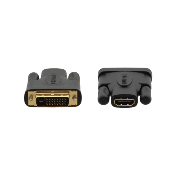 KRAMER 939780 99-9497001 Kramer Electronics 99-9497001 cambiador de género para cable DVI–D HDMI Negro, Oro