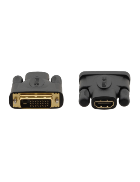 KRAMER 939780 99-9497001 Kramer Electronics 99-9497001 cambiador de género para cable DVI–D HDMI Negro, Oro