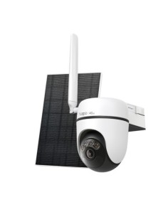 TP-LINK 1412113 TAPO C615G KIT TP-LINK TAPO C615G KIT DE CÁMARA DE VIGILANCIA 4G LTE CON INCLINACIÓN Y GIRO ALIMENTADA POR ENERG