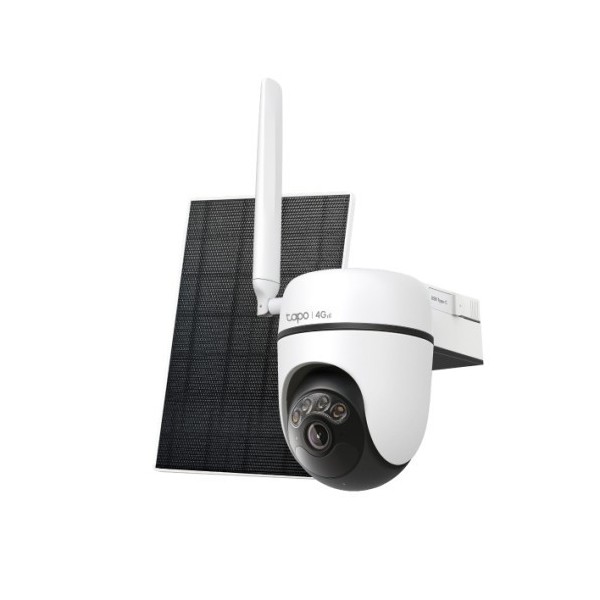 TP-LINK 1412113 TAPO C615G KIT TP-LINK TAPO C615G KIT DE CÁMARA DE VIGILANCIA 4G LTE CON INCLINACIÓN Y GIRO ALIMENTADA POR ENERG