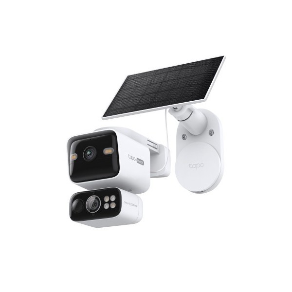 TP-LINK 1410124 TAPO C645D KIT TP-LINK TAPO C645D KIT SOLAR-POWERED DUAL-LENS PAN/TILT SECURITY CAMERA KIT SPEC:2K 3MP(2304×1296